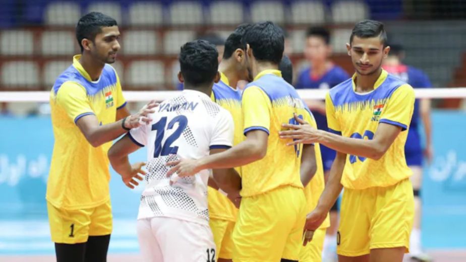 Indian men's U-18 volleyball team wins bronze medal - SpogoNews