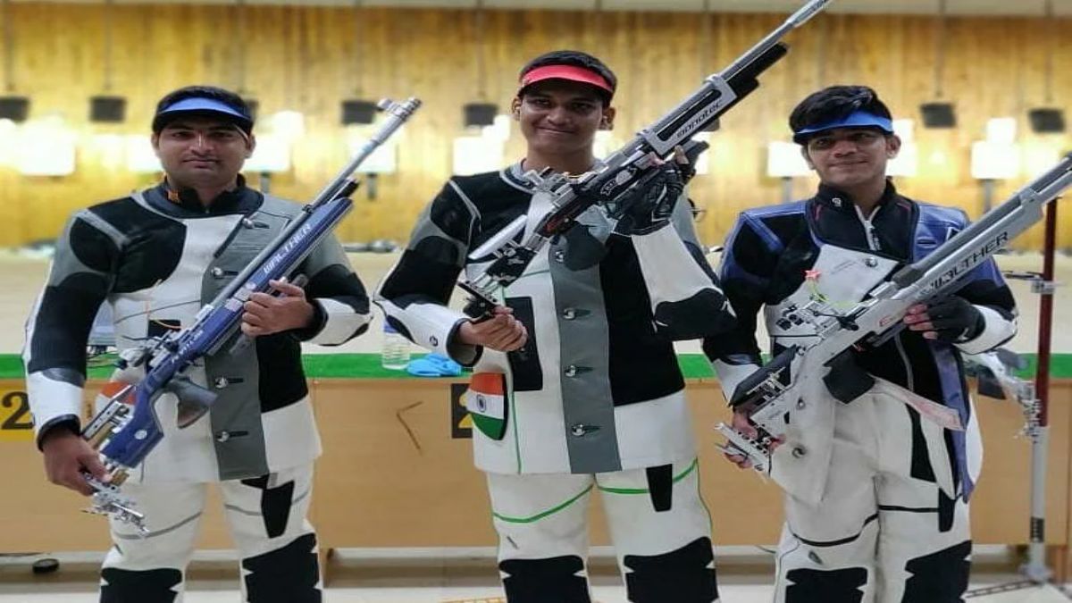 World champion Rudrankksh in ranking round of all three individual air rifle events