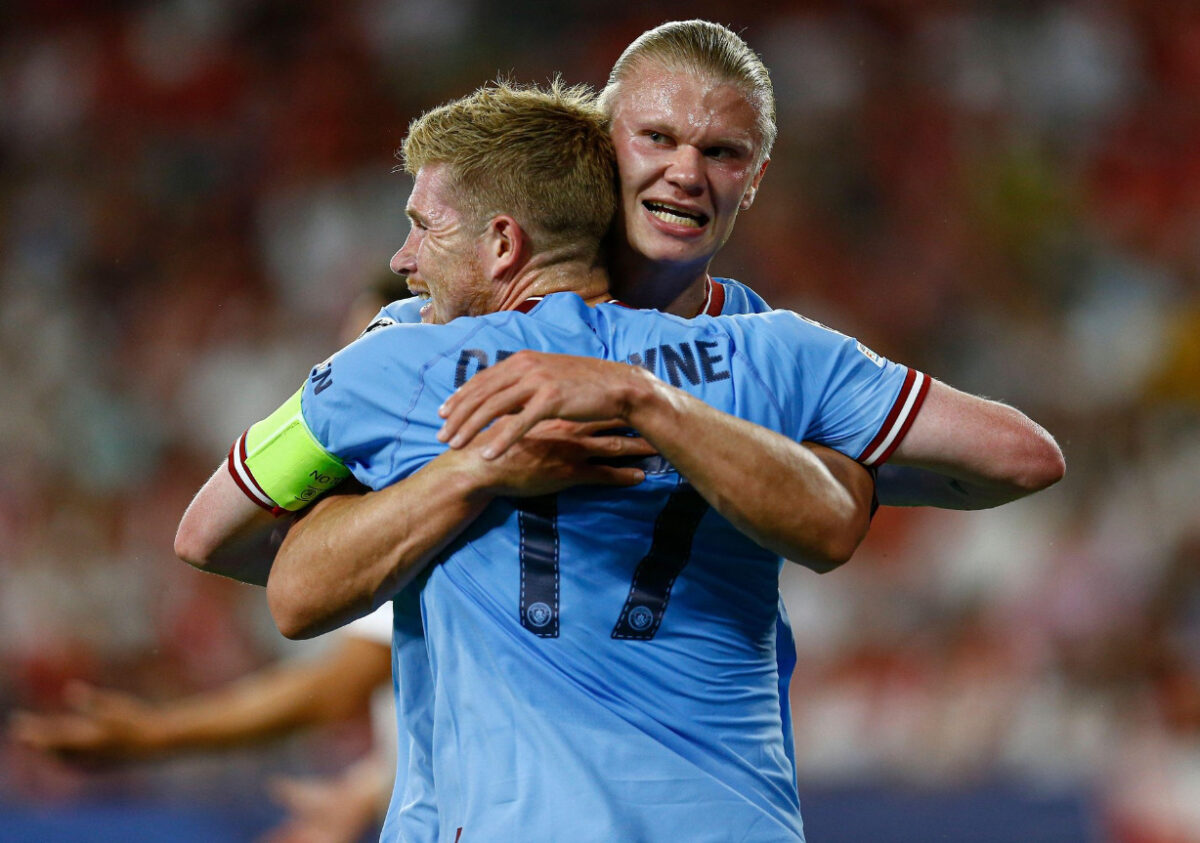 Manchester City defeated Liverpool 3-2 in the Carabao Cup