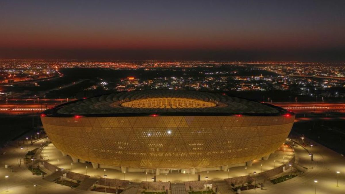 Argentina take on France in the 2022 World Cup final at the Lusail Stadium