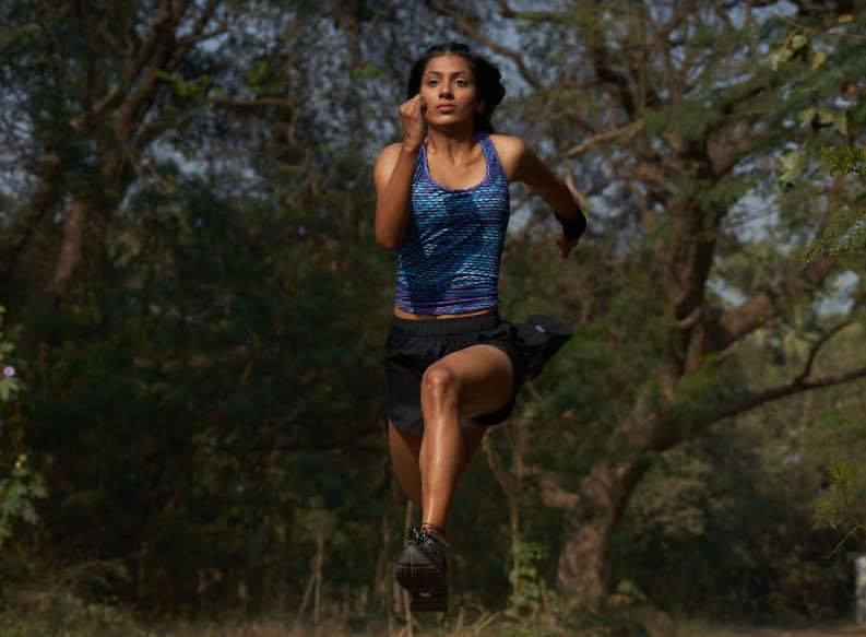 Long Jumper Shivani Soam in action