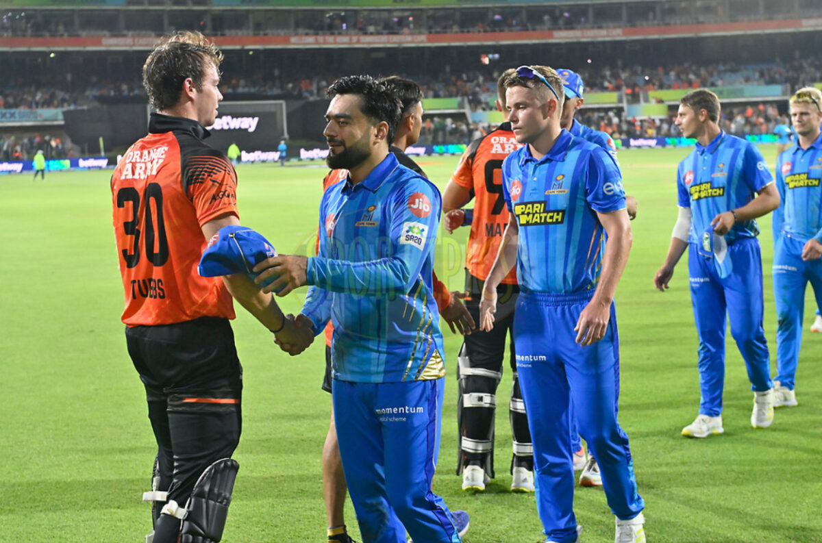 Sunrisers Eastern Cape defeated MI Cape Town by 4 wickets
