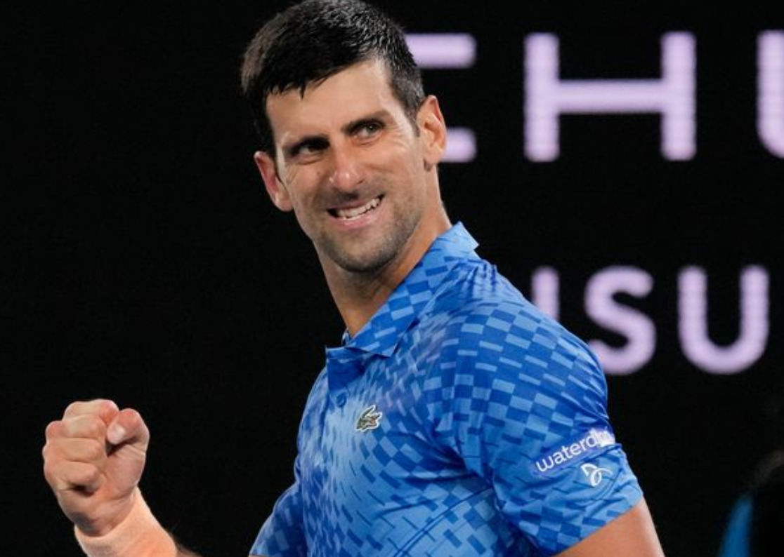 Novak Djokovic defeated Alex de Minaur in the Australian Open