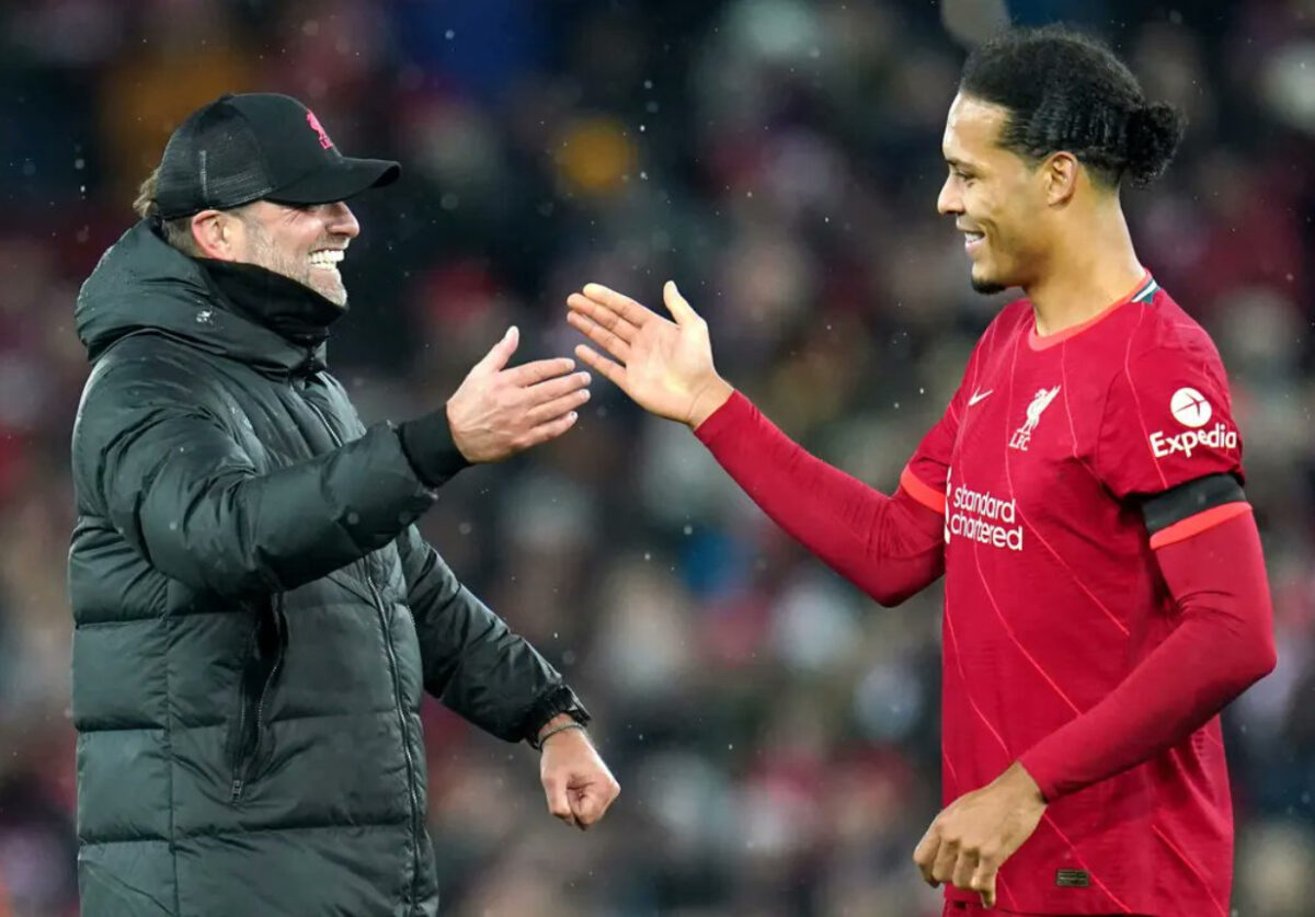 Virgil van Dijk is sidelined for a month due to a hamstring injury