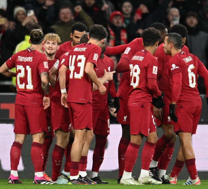 Liverpool defeated Wolves 1-0 in the FA Cup