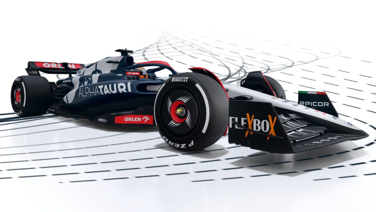 Formula 1 team AlphaTauri have unveiled their 2023 car AT04