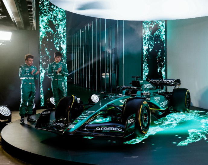 Formula 1 team Aston Martin have unveiled their 2023 car AMR23