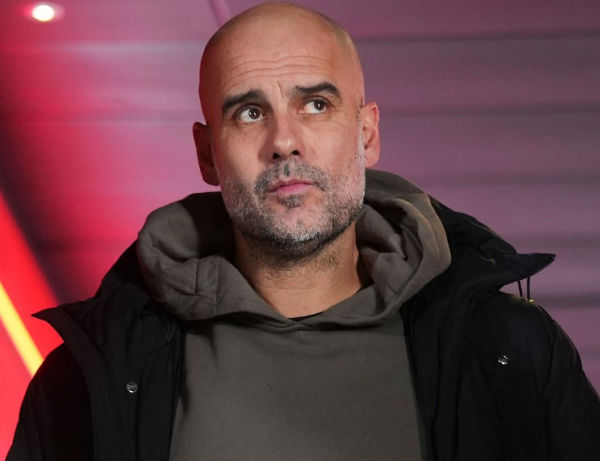 Manchester City manager Pep Guardiola has taken a cheeky dig at rivals Manchester United