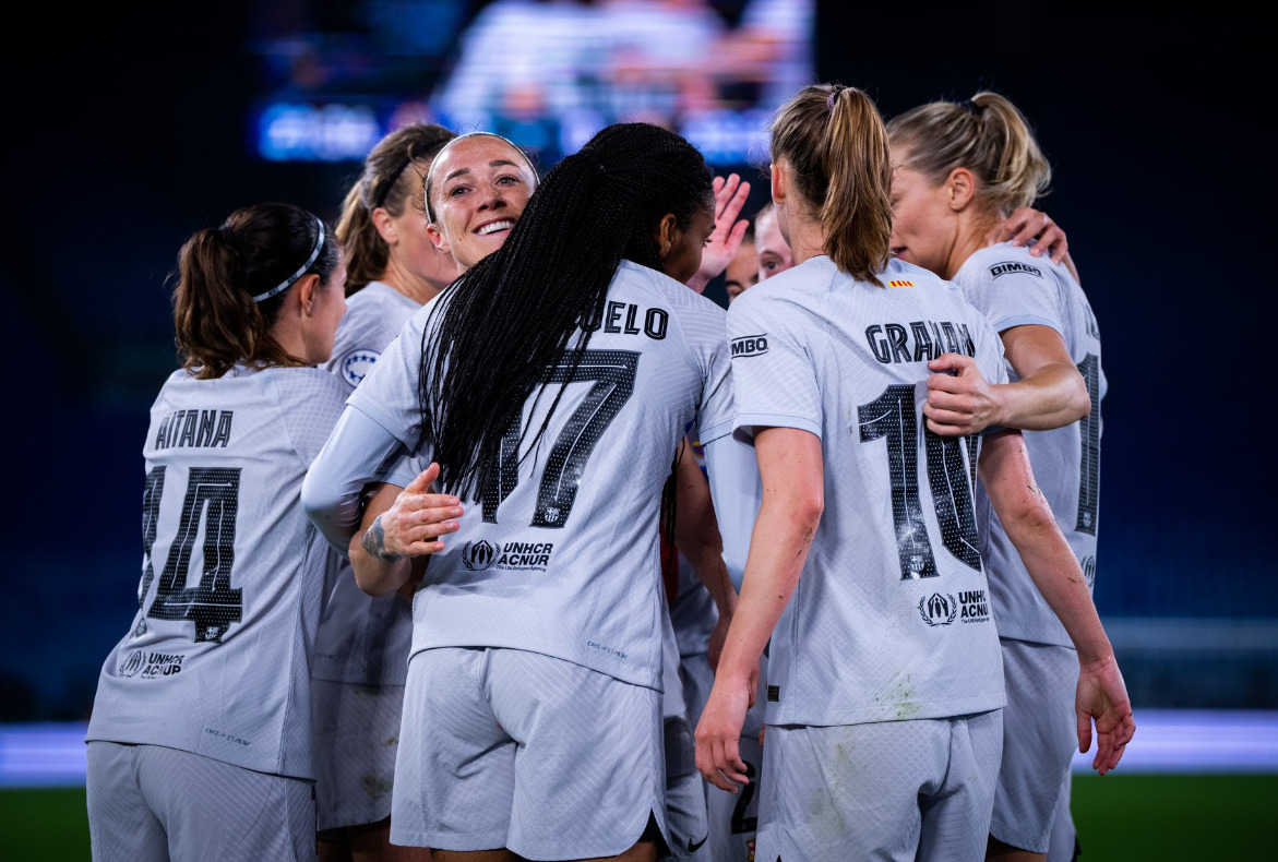 Barça Femení survives in Rome and takes advantage in the Champions League  quarterfinals (0-1)