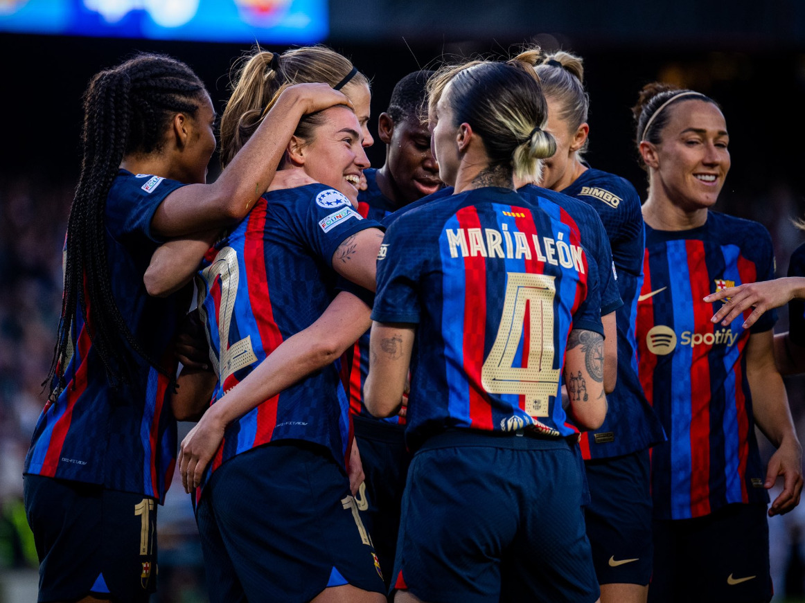 Barcelona Femeni thrashed Roma Femminile 5-1 at the Camp Nou