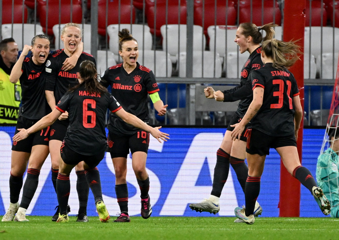 Bayern Women defeated Arsenal Women 1-0 in the Champions League