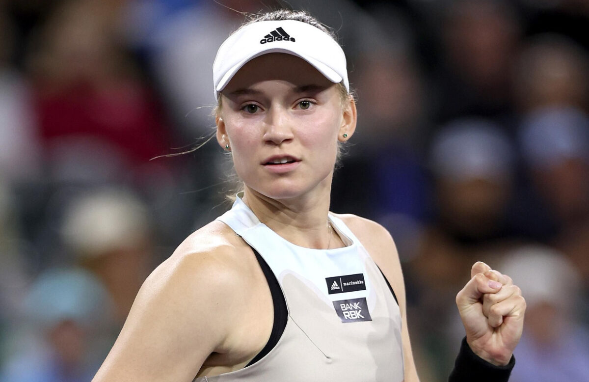 Elena Rybakina defeated Aryna Sabalenka in the Indian Wells final