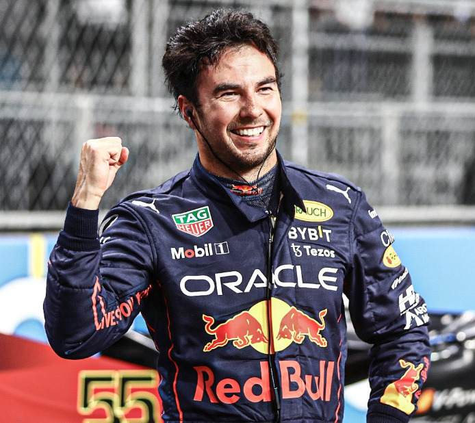 Red Bull Racing driver Sergio Perez won the Saudi Arabia Grand Prix