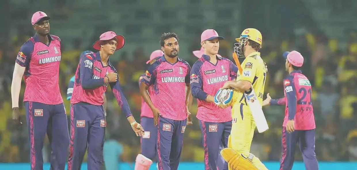 Chennai Super Kings restrict Rajasthan Royals to 141/5 in IPL