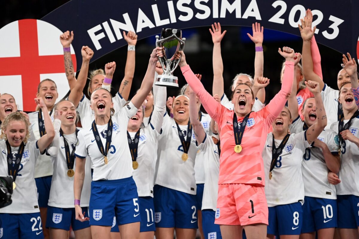 England Women defeated Brazil 4-2 on penalties to win the Finalissima