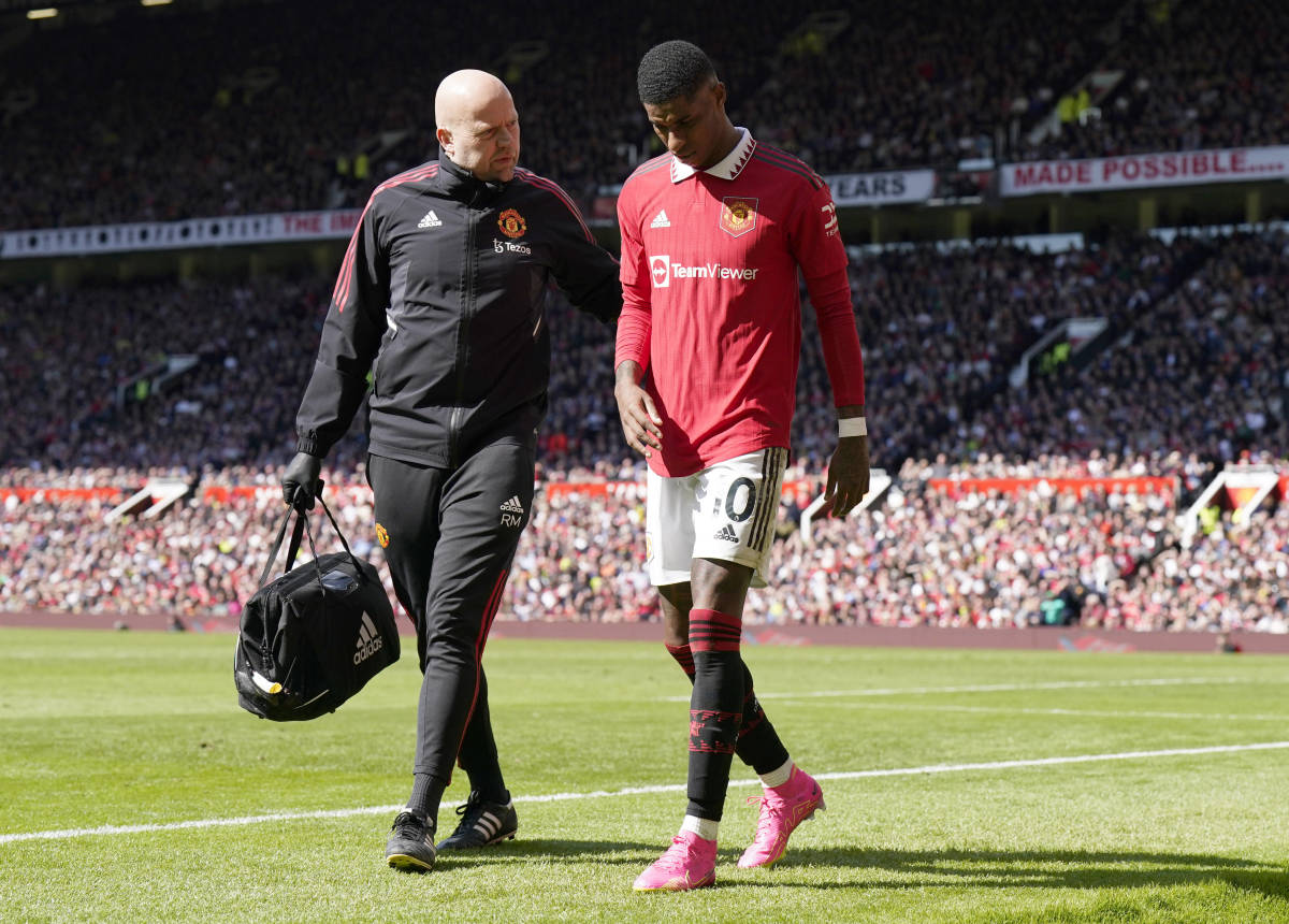 Marcus Rashford has been ruled out for ‘a few games’