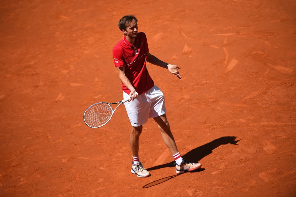 Daniil Medvedev progressed into the third round of Monte Carlo Masters