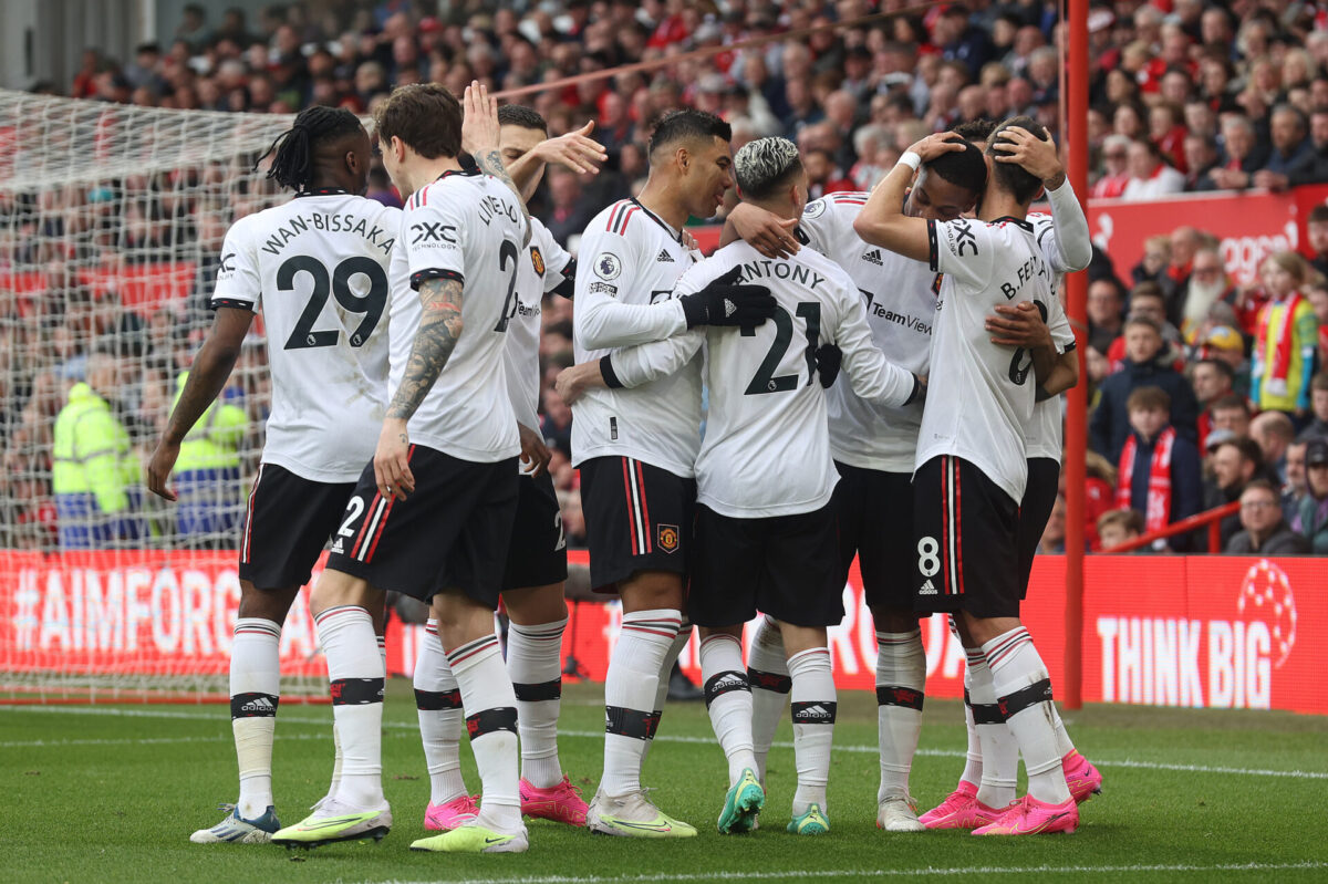 Manchester United defeated Nottingham Forest 2-0 in the Premier League