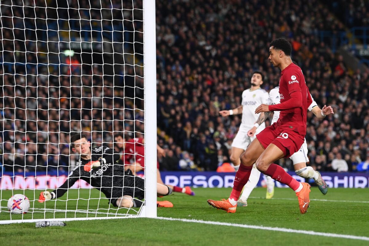 Liverpool defeated Leeds United 6-1 in the Premier League