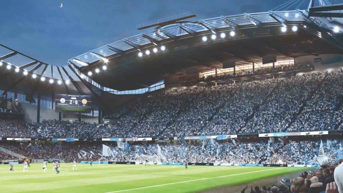 Manchester City submit application to expand the Etihad Stadium