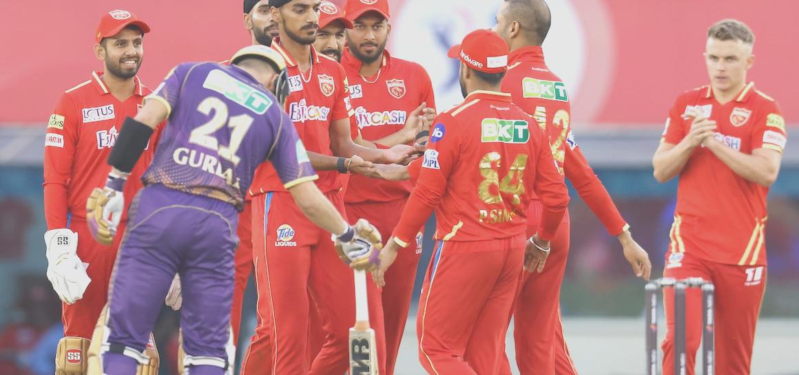 Punjab Kings defeat KKR by seven runs on DLS Method