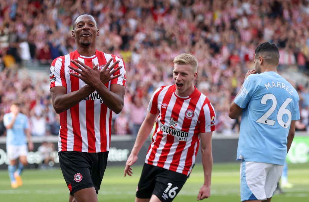 Brentford defeated Manchester City 1-0 in the Premier League