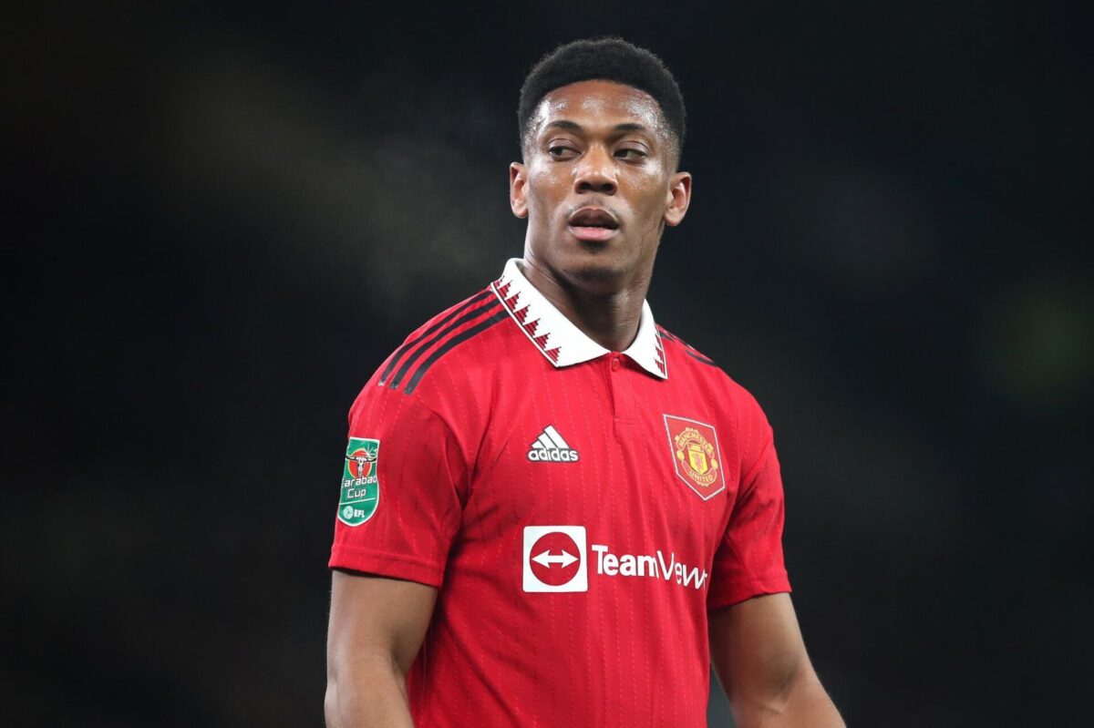 Anthony Martial will miss the FA Cup final due to a hamstring injury