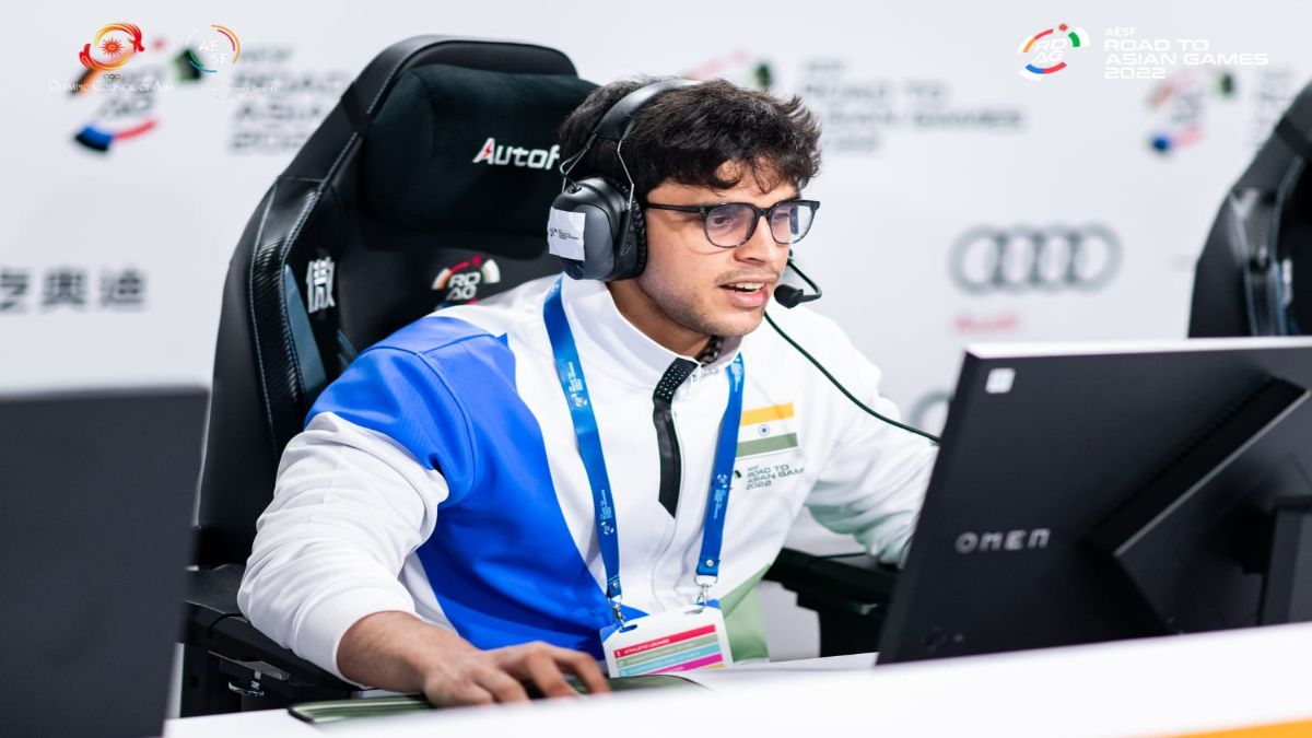 League-of-Legends-player-Aakash-Shandilya-in-action-during-the-Asian-Games-seeding-event-1 Indian team dominates League of Legends seeding event; all set to vanquish Asian Games 2022-23