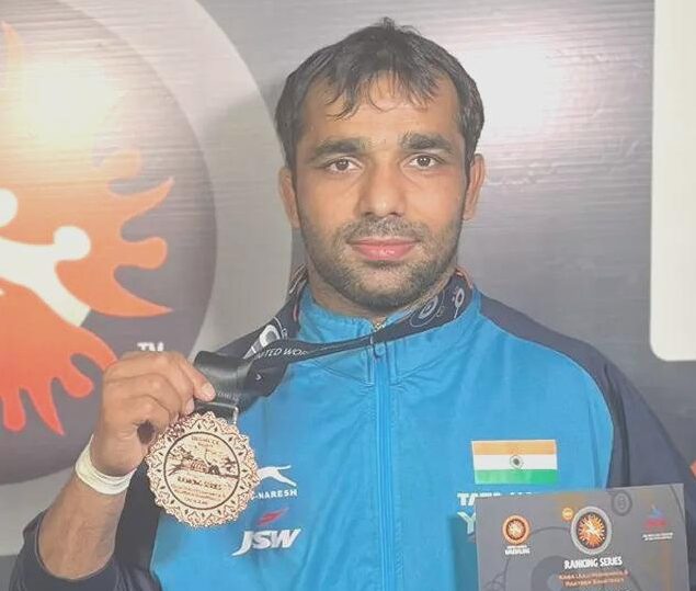 Manjeet wins bronze in UWW ranking series wrestling event in Kyrgyzstan ...