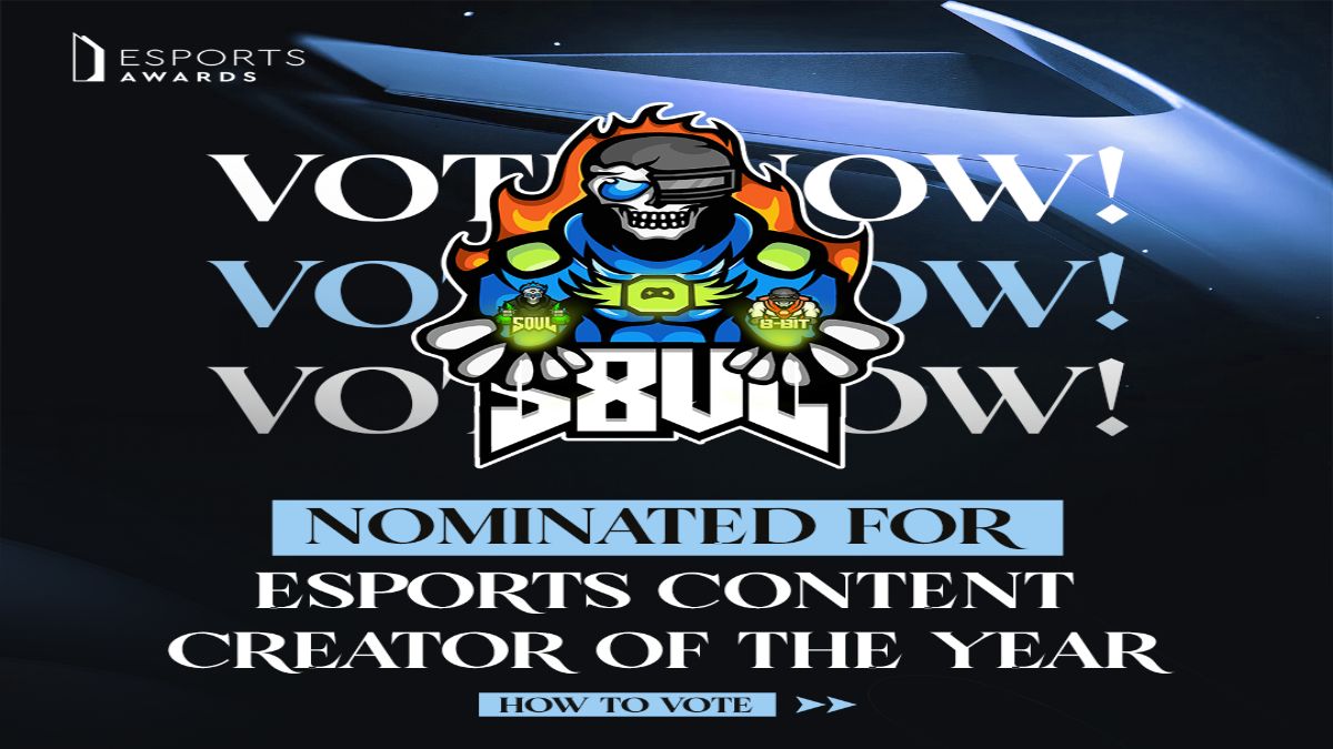 It's raining nominations as S8UL is nominated for Esports Organisation Of  The Year for LOCO India Gaming Awards. Just keep voting guys…