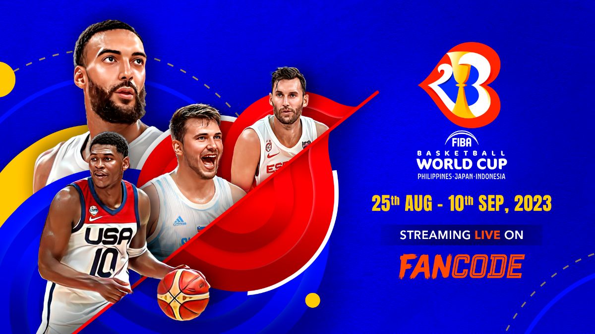 FanCode will be India’s sole broadcaster of the FIBA Basketball World Cup in 2023