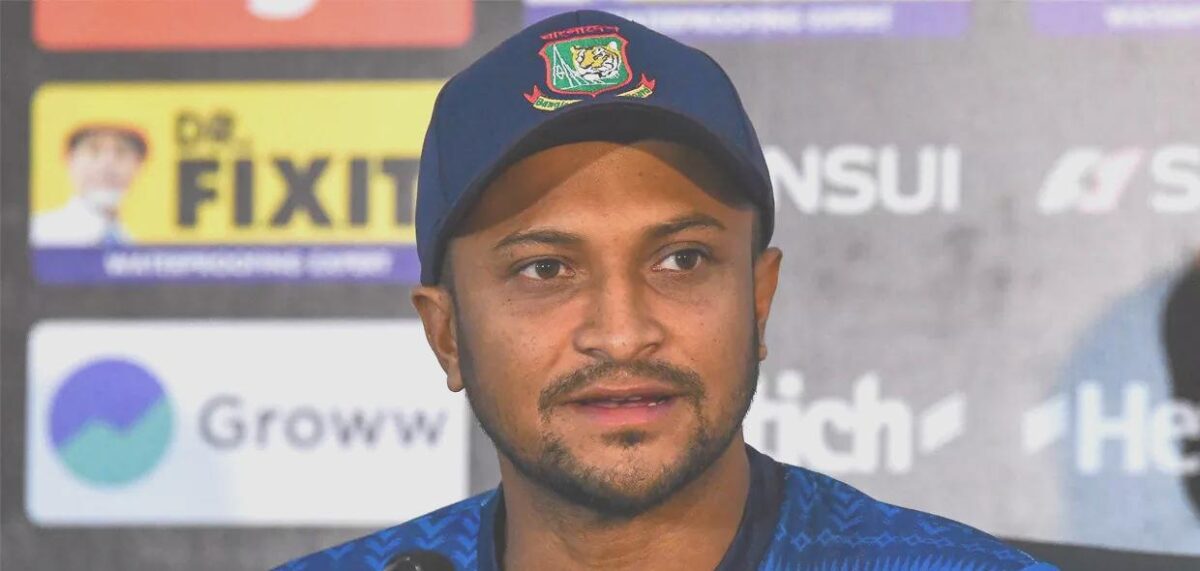 Shakib Al Hasan Diagnosed with Retinal Condition in Left Eye