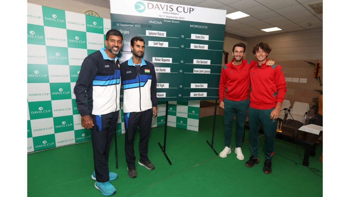 India vs Morocco Davis cup clash