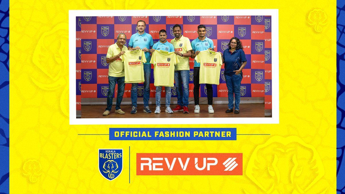 Kerala Blasters FC has announced Revv Up as their Official Fashion Partner