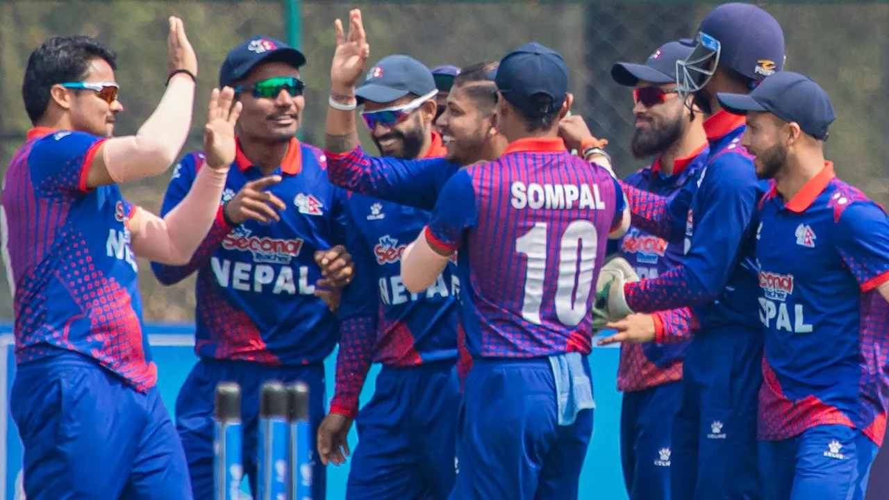 Nepal batters break three world records in T20Is