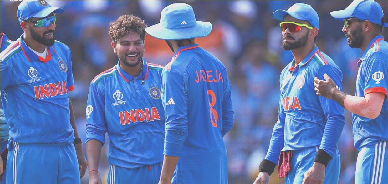भारत के तीन विकेट पर 222 रन