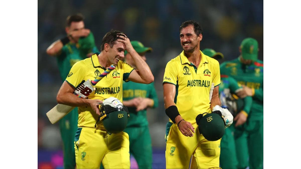 Australia's 8th Cricket World Cup Final Appearance Secured with 3-Wicket Victory over South Africa.