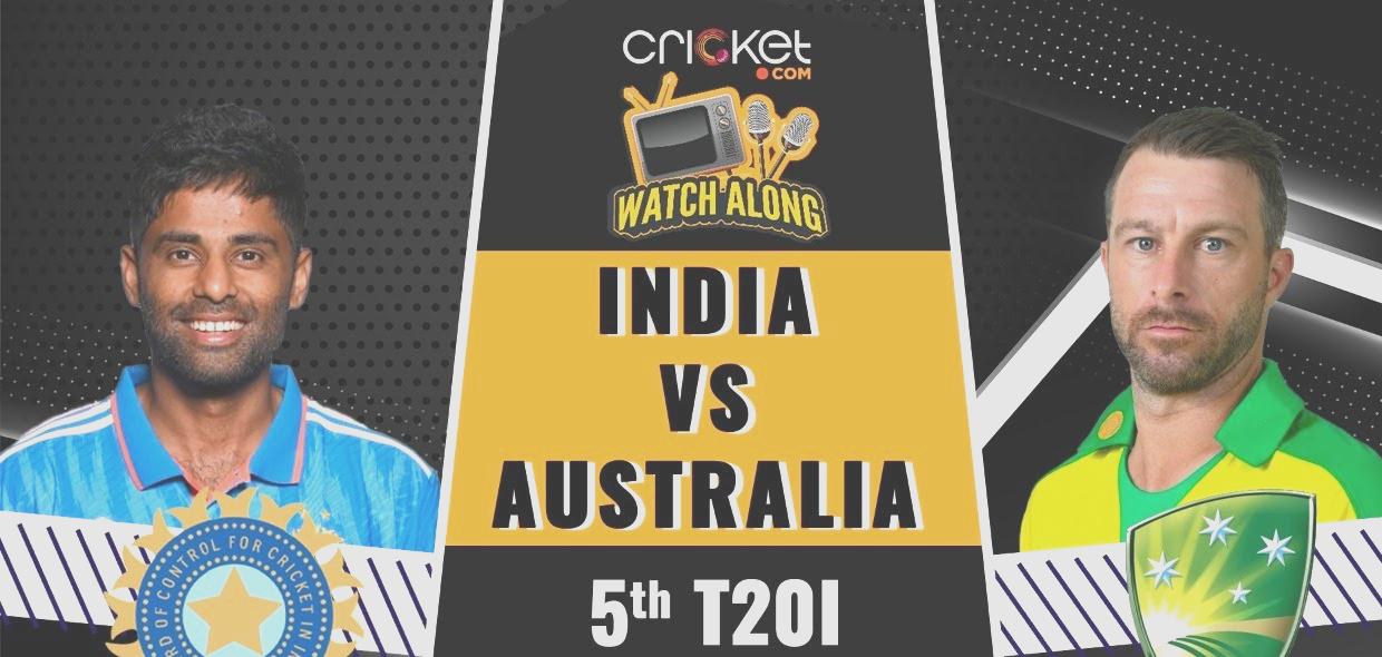SCOREBOARD: India vs Australia, 5th T20I
