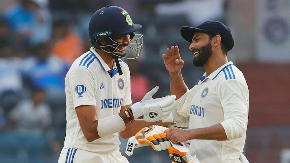 Rahul and Jadeja Propel India to Lead by 175 Runs