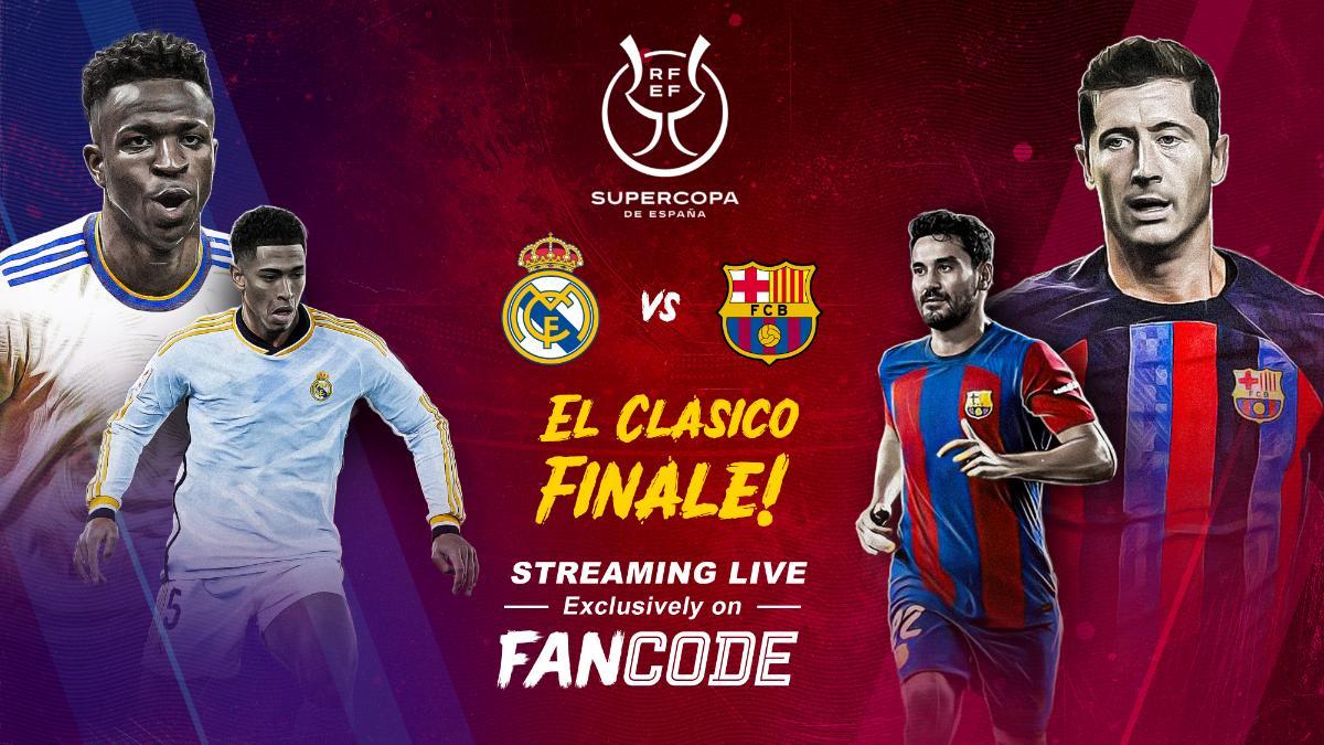 El Clásico Showdown Barcelona, Real Madrid to Clash in SuperCopa de España Final