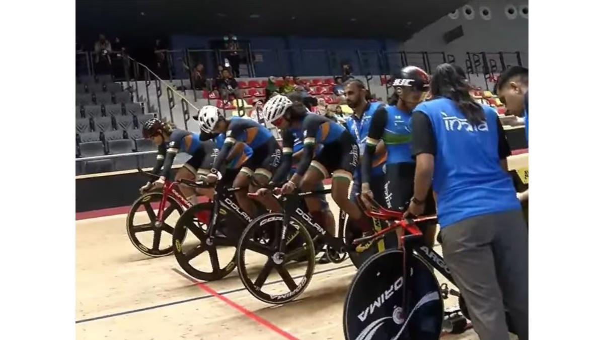 India add more gold and silver at Asian Track Cycling Championship