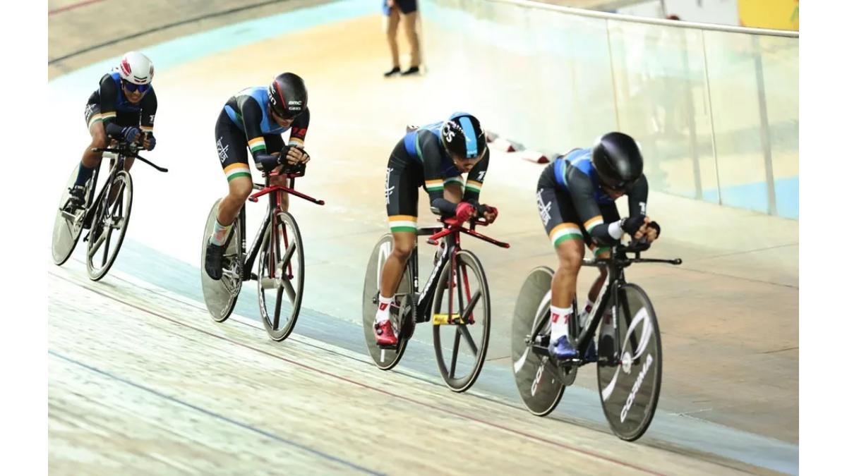 Asian Track Cycling: India bag Para Team Sprint silver, Pursuit bronze