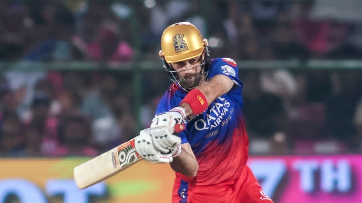 IPL: Down with hip strain, RCB’s Maxwell unlikely to play against KKR on Sunday