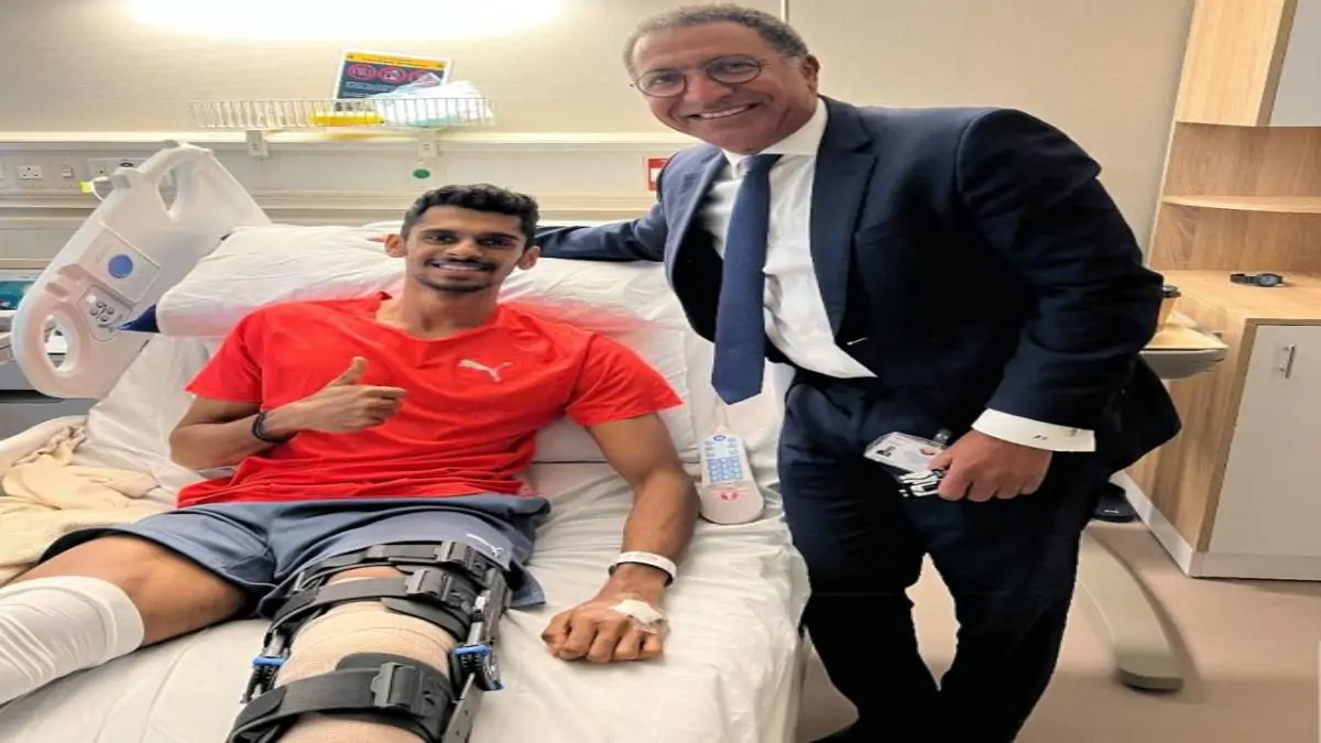 Sreeshankar undergoes knee surgery in Doha