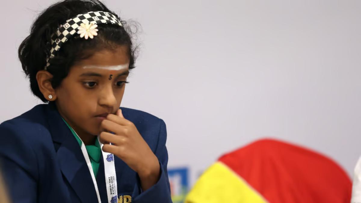 Sharvaanica takes gold and silver at World Cadets Rapid & Blitz Girls U-10 Championship