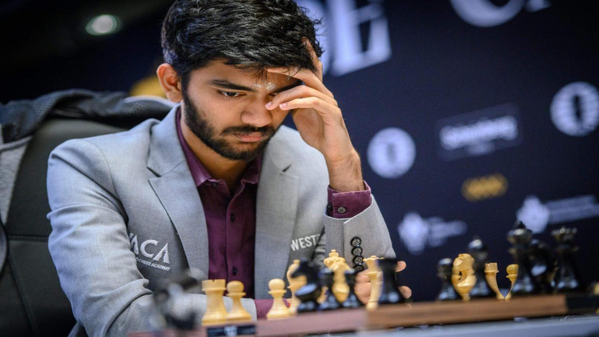 Candidates chess: Gukesh slips to tied 2nd after draw; losses for Pragg, Gujrathi