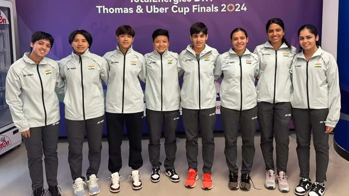 चीन ने उबेर कप में भारतीय महिला टीम को 5-0 से हराया