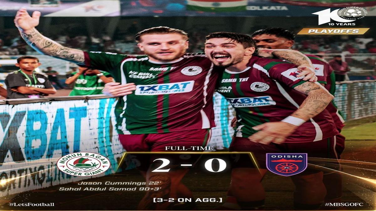 Mohun Bagan Super Giant produce magnificent triumph to storm into second straight ISL final after 2-0 win against Odisha FC