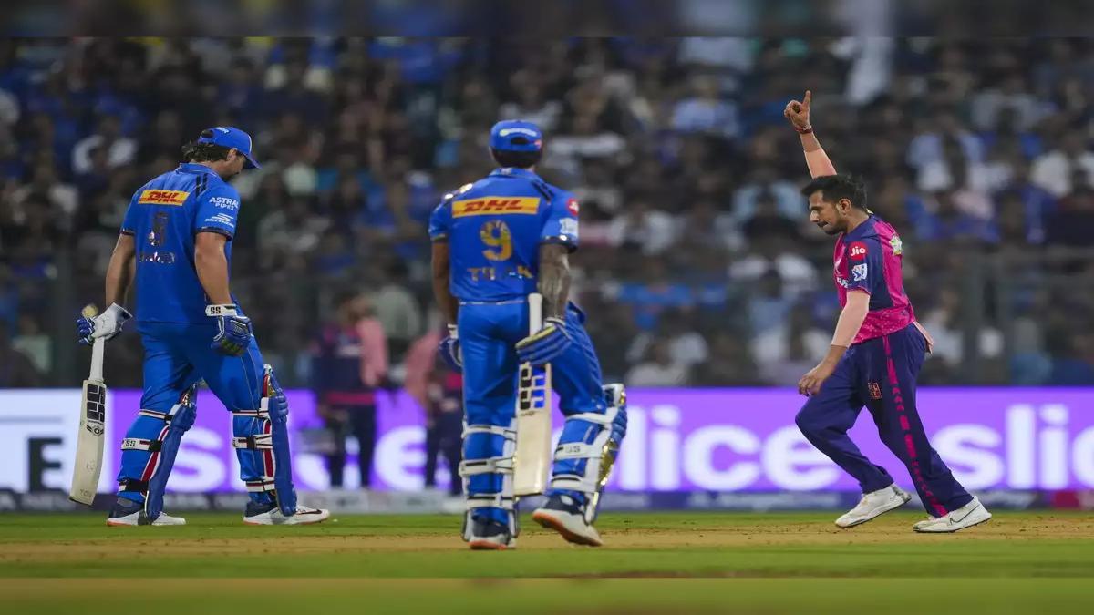 Rain interrupts Mumbai Indians’ chase against Lucknow Super Giants
