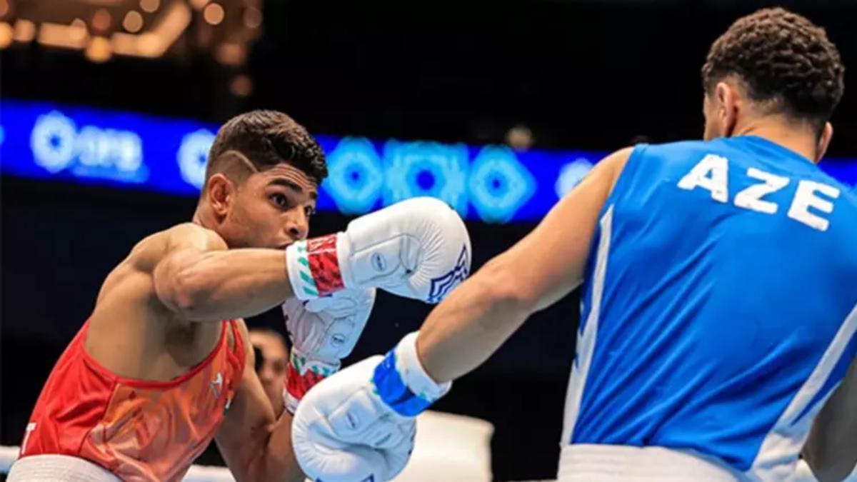 Nishant outclasses Otgonbaatar in 2 mins, Abhinash Jamwal loses close bout